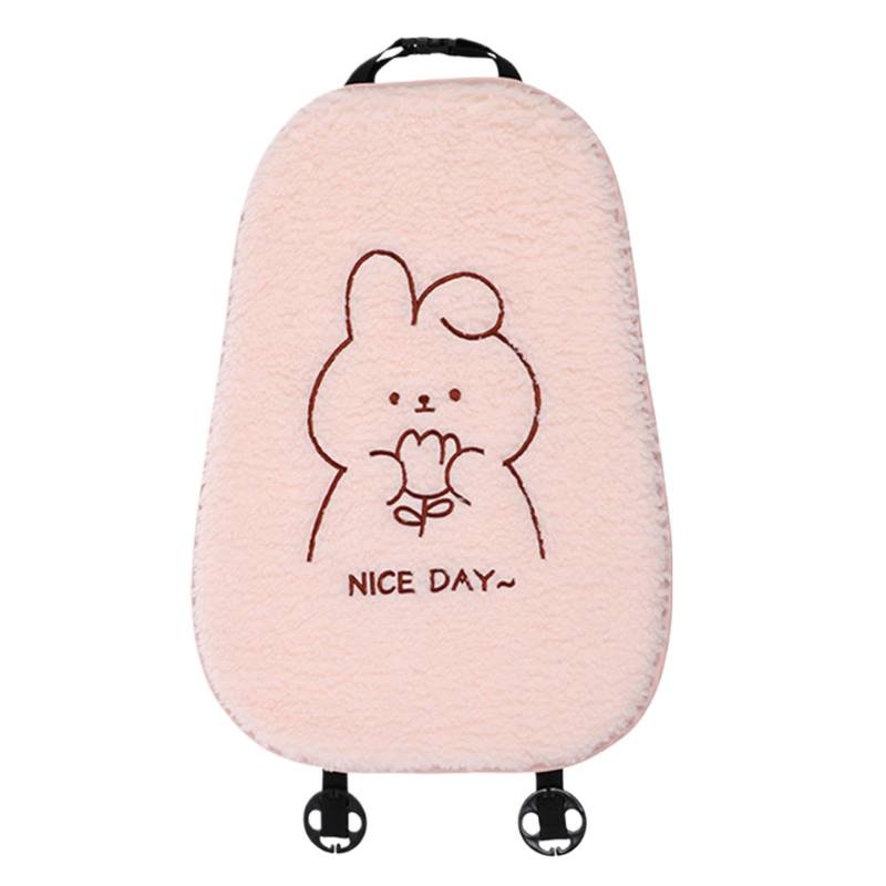 Diuyzoc Bunny Car Seat Covers | Plush Car Seat Cushion | Warm Car Seat Covers | Wear Resistant Car Accessories | Fashionable Car Seat Cushion | Cozy Design Perfect for Cold Weather von Diuyzoc