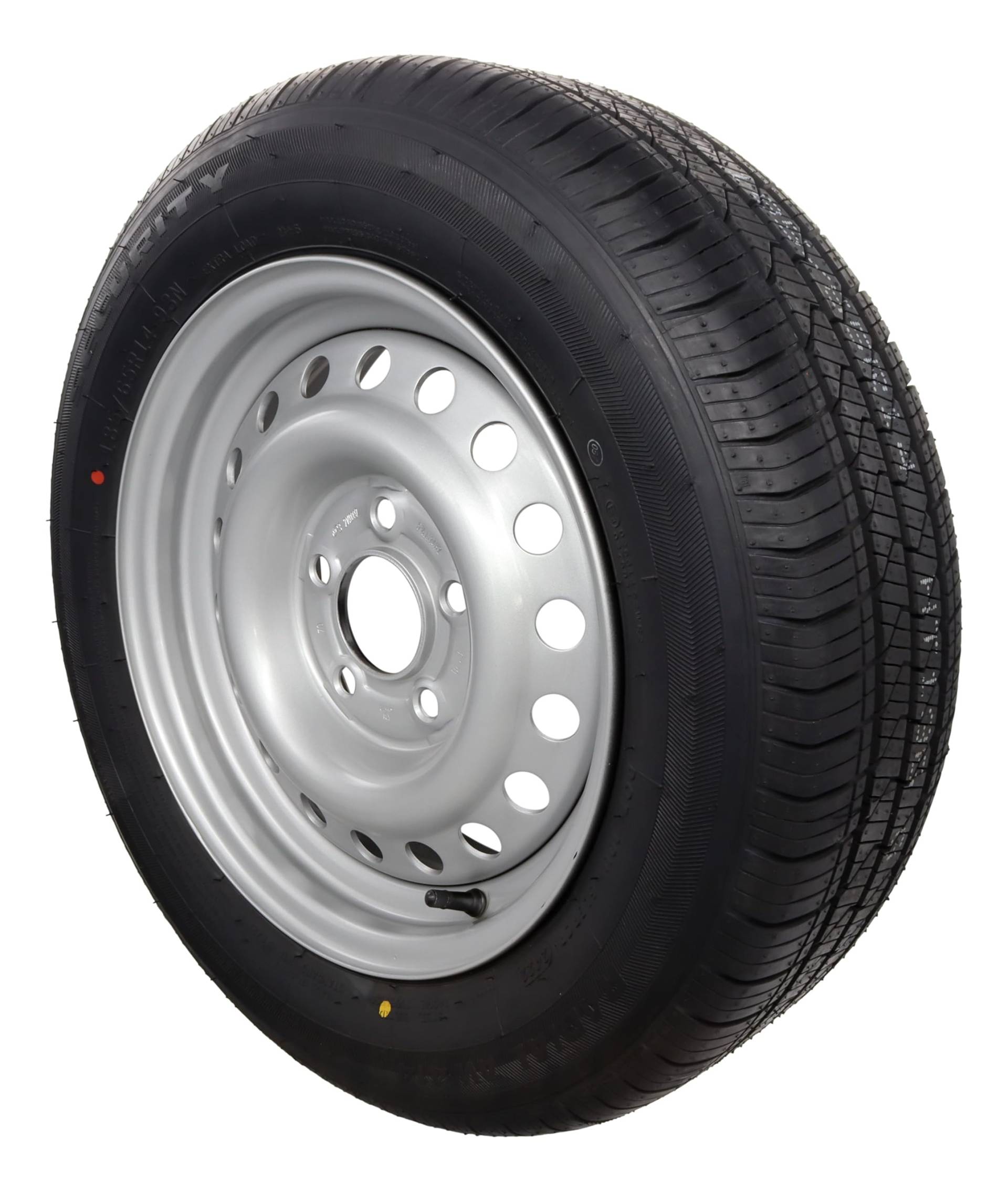 Komplettrad Anhängerrad Reifen 185/65 R 14 112x5 Rad Wohnwagen Caravan Humbaur 185 65 R14 Anhängerreifen von trailer parts4u