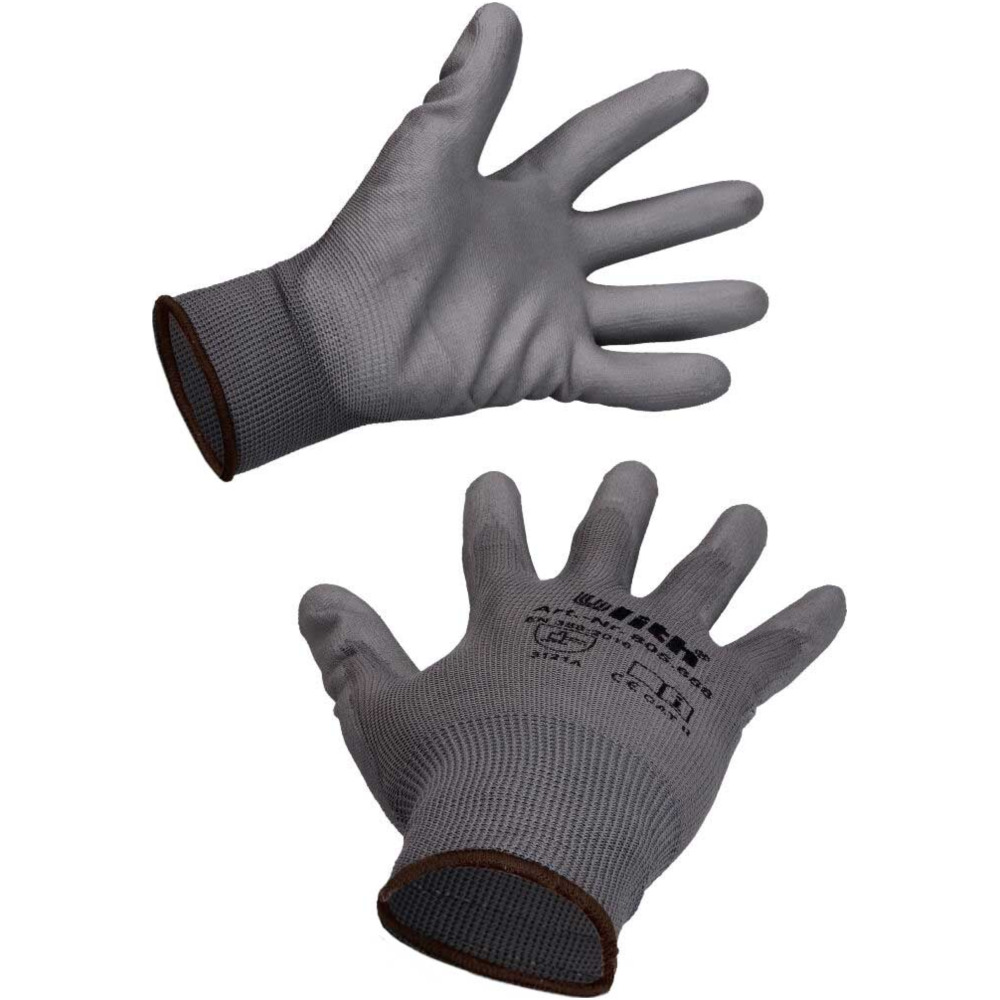 Arbeitshandschuhe / mechaniker handschuhe nitrilbeschichtet - grösse 10 (xl) 42551 von Diverse / Import