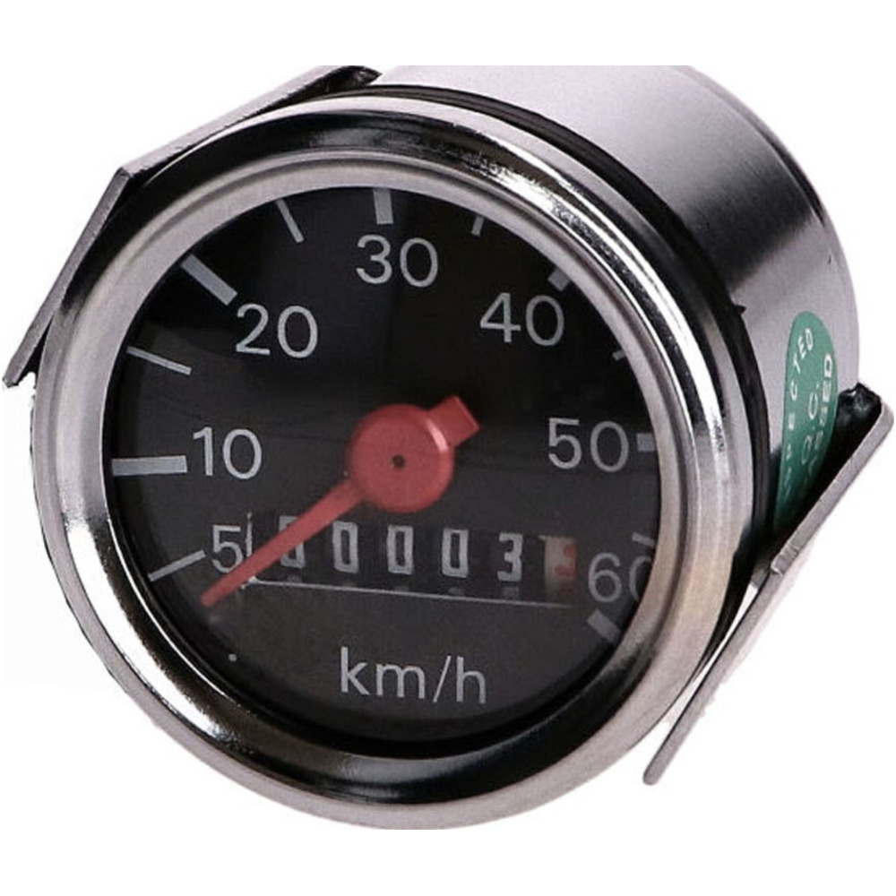 Diverse / import 42151 cockpit tachometer universal 60km/h 48mm schwarz für hercules, simson von Diverse / Import