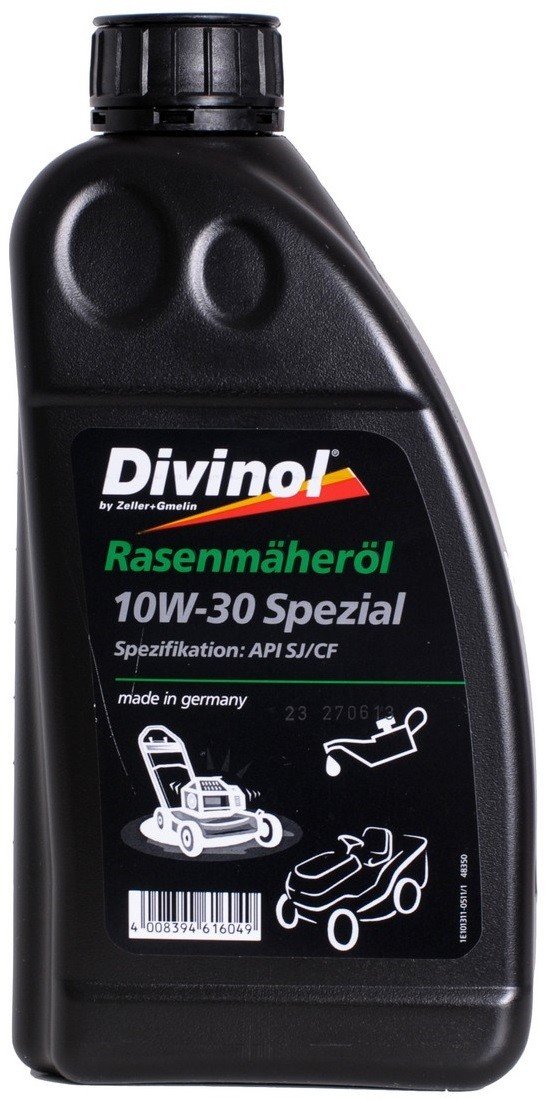 Divinol Rasenmäheröl Spezial SAE 10W-30 - 1x1 Liter 4-Takt Öl von Divinol