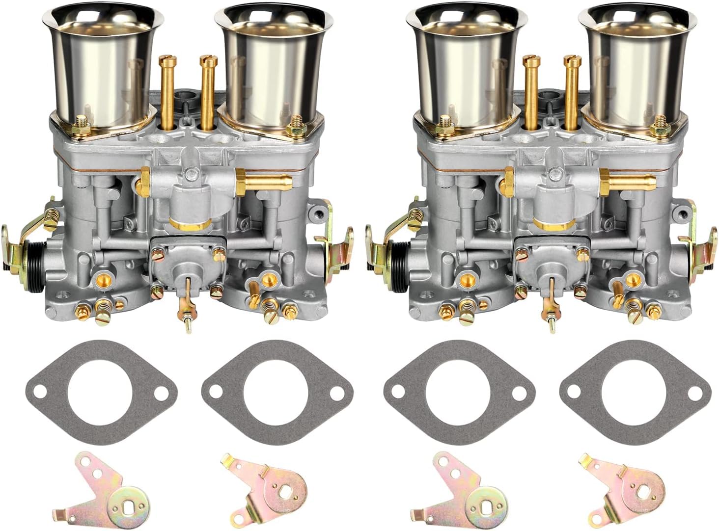 2 Pcs 40IDF Vergaser, kompatibel mit V-W Beetle Bu-g Be-etle Fi-at Pors-che 912 356 1947–1981, Ersatz für 40IDF 40 IDF 40 IDF von Dixhills