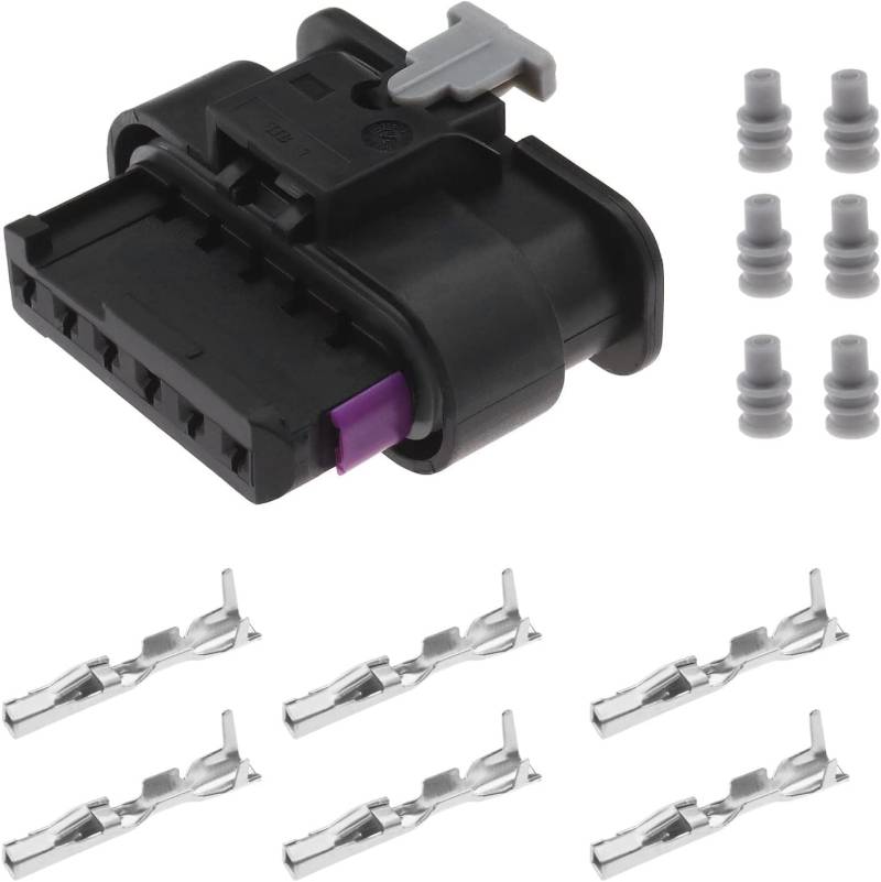 Dixhills Auto Rücklicht Stecker 6-Polig Ersatz für 1er F20 F21 2er F22 F23 F87 Autozubehör Teil# 61132359993 von Dixhills