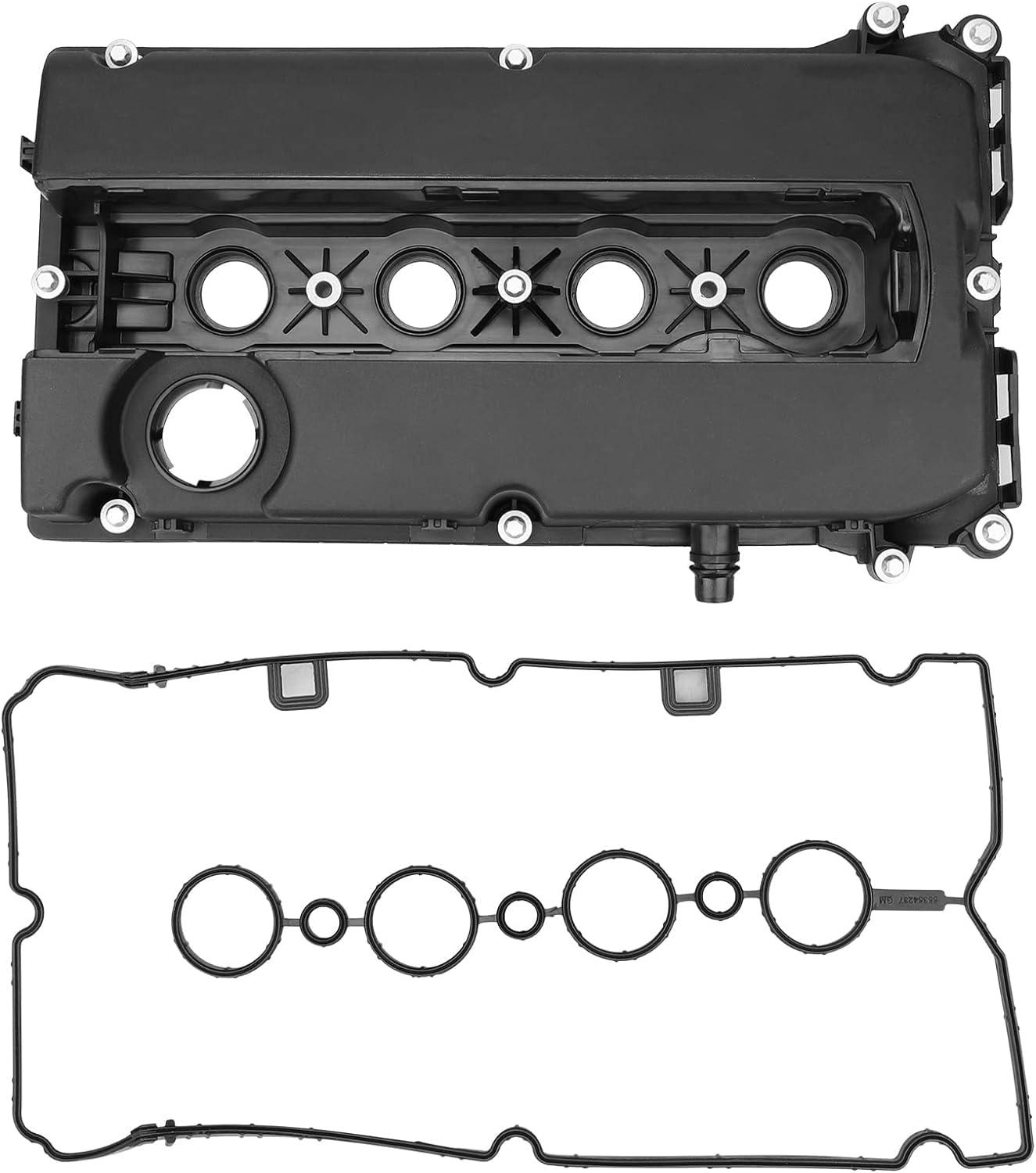 Ventildeckel Zylinderkopfhaube Kompatibel mit Astra H J Corsa D Insignia Meriva A Mokka Vectra C Signum Zafira B C Ersatz für 55564395 55558673 von Dixhills