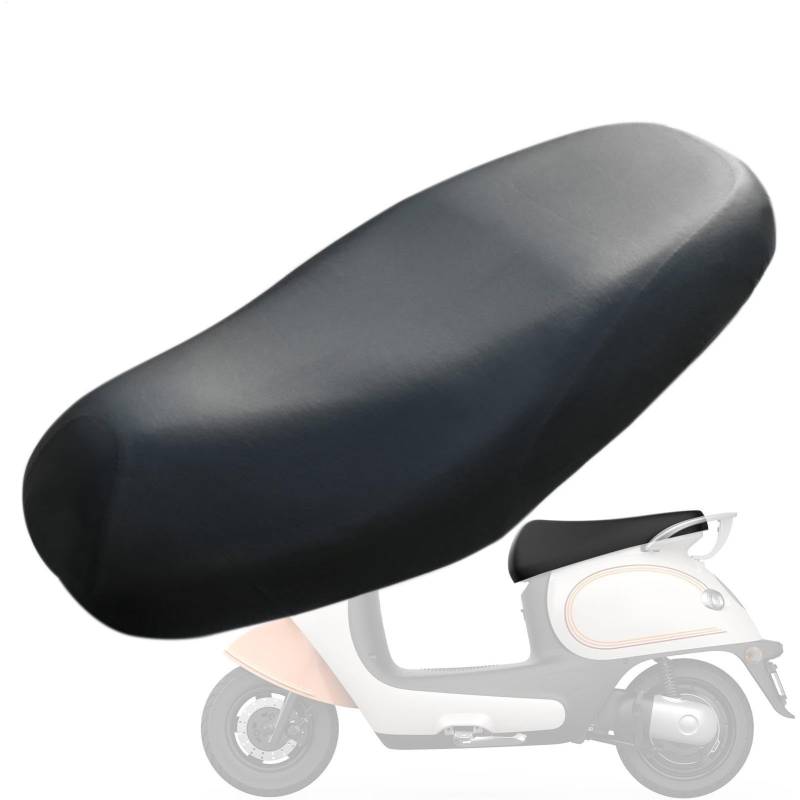 Djowyh Motorrad -Regensitzabdeckung, Motorrad -Sitzblockabdeckung | Stoßdämpfung Scooter Sonnenkissen Staubschutz | Atmungsaktives Moped -Accessoires -Kissen für Zuhause, Außen-, Reiten, Reisen von Djowyh