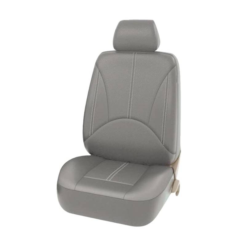 Dmsjyy Maßgeschneiderte Autositzbezüge aus Leder für Jeep Grand Cherokee 2003-2021 Wrangle 2005-2023 Renegade – Leicht zu reinigen, perfekte Passform, erstklassiger Schutz,Grigio 2 PZ von Dmsjyy