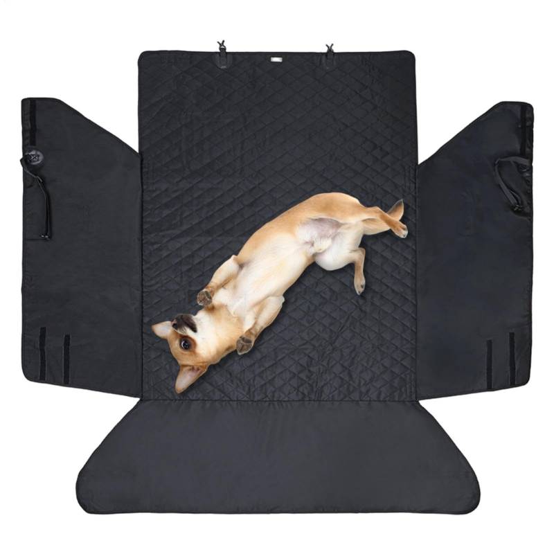 Dmuzsoih Auto Boot Liner Protector, SUV Cargo Liner für Hunde - Hundesitzmatte mit Stoßfängerklappenschutz - Nicht rutschfeiner wasserdichte Pet Trunk Liner Deckung Autositzschutzschutz von Dmuzsoih