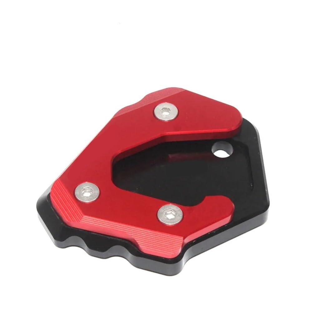 Vergrößerer Platte Pad Für B&ENELLI Für Leoncino 500 Für Leoncino500 BJ500 BJ 500 Motorrad CNC Aluminium Kickstand Fuß Seitenständer Verlängerung Stützplatte Pad von Dngjuen