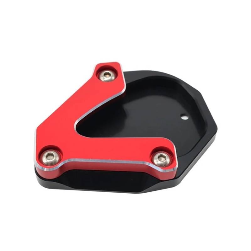 Vergrößerer Platte Pad Für B&ENELLI Für TRK502 Für TRK 502X Für TRK 502 2020-2022 Motorrad Kickstand Fuß Seitenständer Verlängerung Pad Stützplatte von Dngjuen