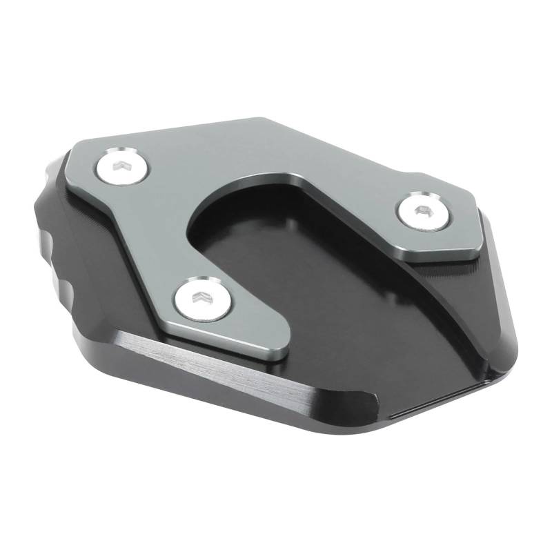 Vergrößerer Platte Pad Für FJR1300 Für FJR 1300 2001-2019 Motorrad Zubehör CNC Kickstand Fuß Seite Stehen Verlängerung Enlarger Pad Unter Stützung Platte von Dngjuen