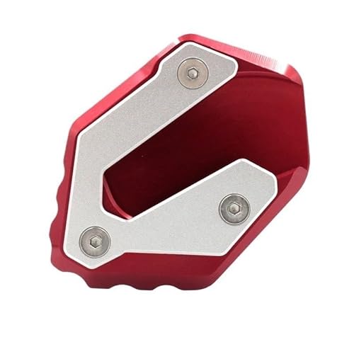 Vergrößerer Platte Pad Für FZ6 Für F&Azer Für FZ6R Für FZ6-S2 2004-2009 2008 Motorrad CNC Kickstand Fuß Seiten Ständer Verlängerung Pad Stützplatte Vergrößern von Dngjuen