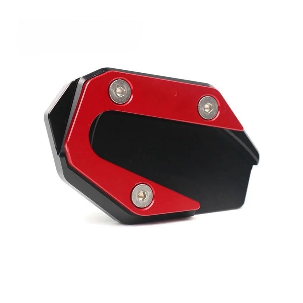 Vergrößerer Platte Pad Für YZF-R3 Für YZF-R25 Für MT-03 Für MT-25 Für YZF Für MT R3 R25 Motorrad CNC Kickstand Fuß Seiten Ständer Verlängerung Pad Stützplatte von Dngjuen