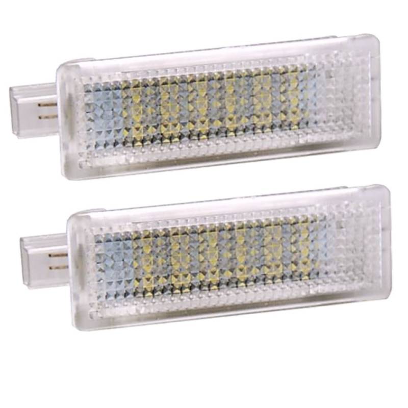 Do!LED 2x DR18 LED SMD Innenbeleuchtung Innenraum Fußraum Kofferraum Einstiegs/Türbeleuchtung Xenon Optik von Do!LED