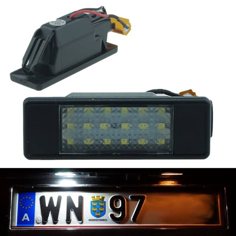 Do!LED B17 LED Kennzeichenbeleuchtung mit E-Prüfzeichen Xenon Optik von Do!LED