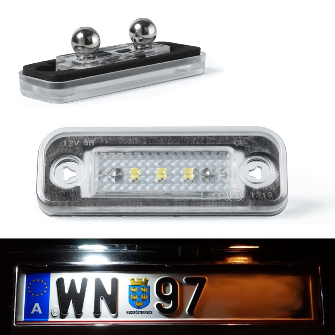 Do!LED B21 LED Kennzeichenbeleuchtung Xenon Weiß von Do!LED