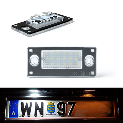 Do!LED C13 LED Kennzeichenbeleuchtung Xenon Weiss mit E Prüfzeichen von Do!LED