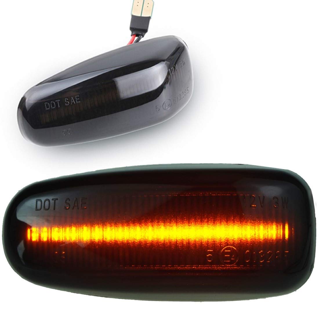 DoLED LED Seitenblinker Blinker schwarz black smoked von Do!LED