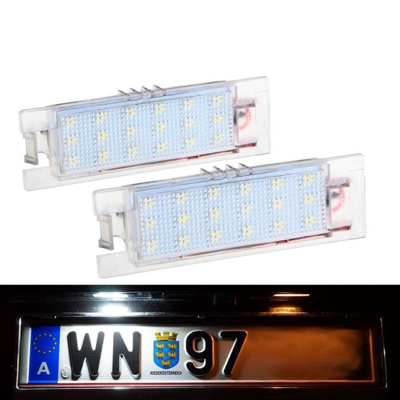 Do!LED VXLJ01 LED Kennzeichenbeleuchtung mit E-Prüfzeichen (18x1210 SMD) von Do!LED