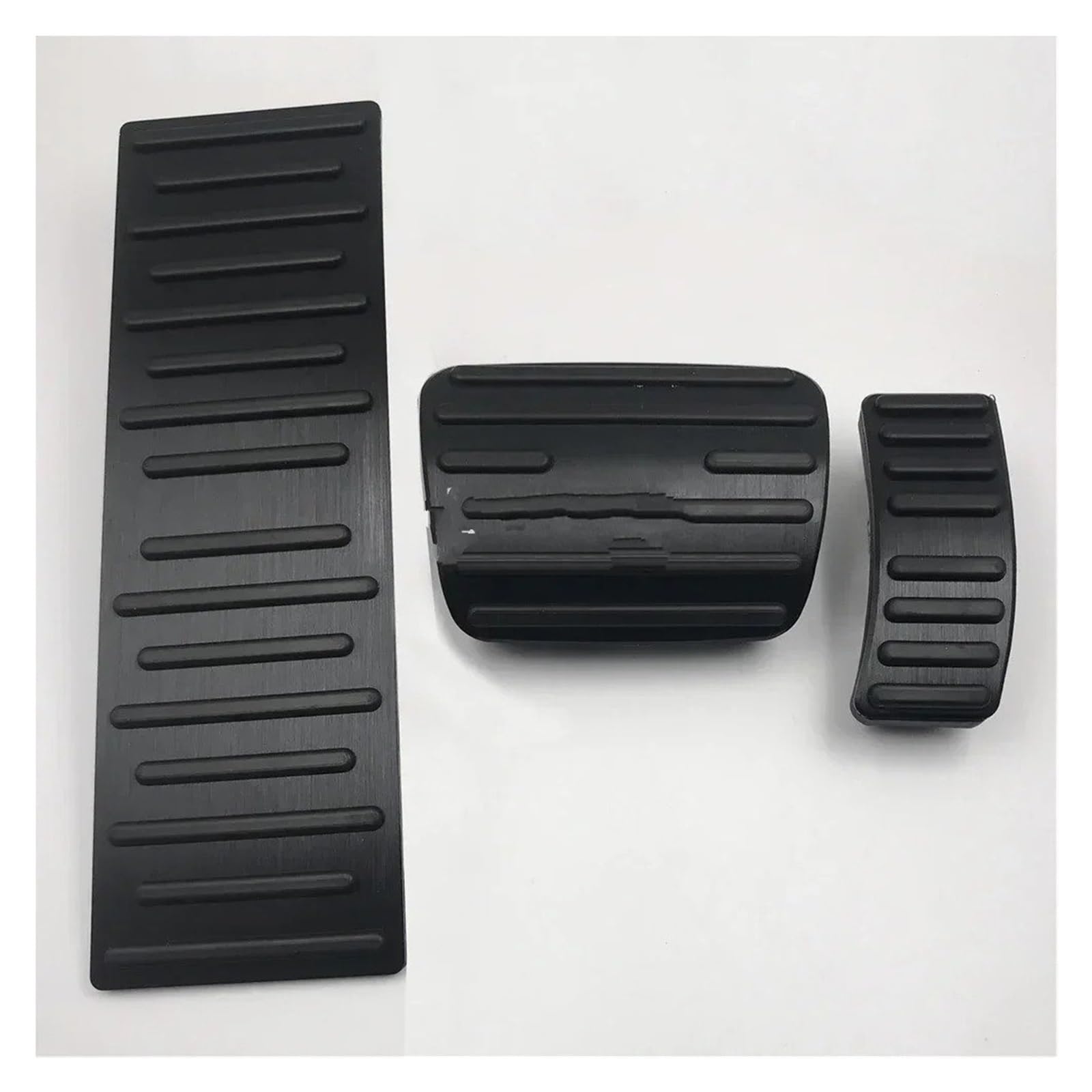 Auto Pedal Pad Kit Für A8 D4 D5 Auto Gas Brems Fußstütze Pedal Abdeckung Accelerator Schutz Refit Metall Pad Innen Versorgung Dekorative Zubehör Fußpedal Bremspedal(Schwarz,11-17) von Dogkapm