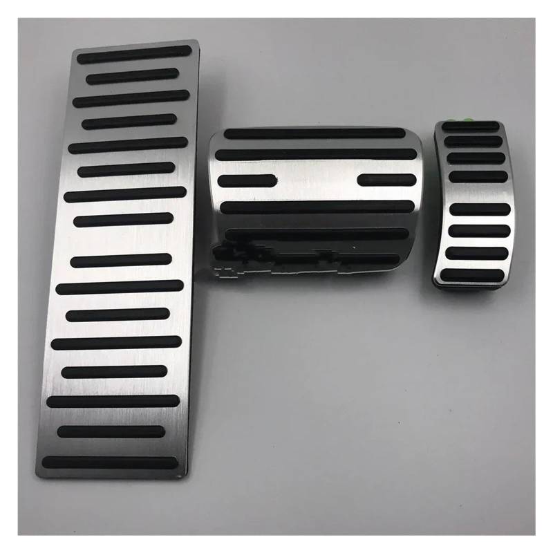 Auto Pedal Pad Kit Für A8 D4 D5 Auto Gas Brems Fußstütze Pedal Abdeckung Accelerator Schutz Refit Metall Pad Innen Versorgung Dekorative Zubehör Fußpedal Bremspedal(Silber,11-17) von Dogkapm