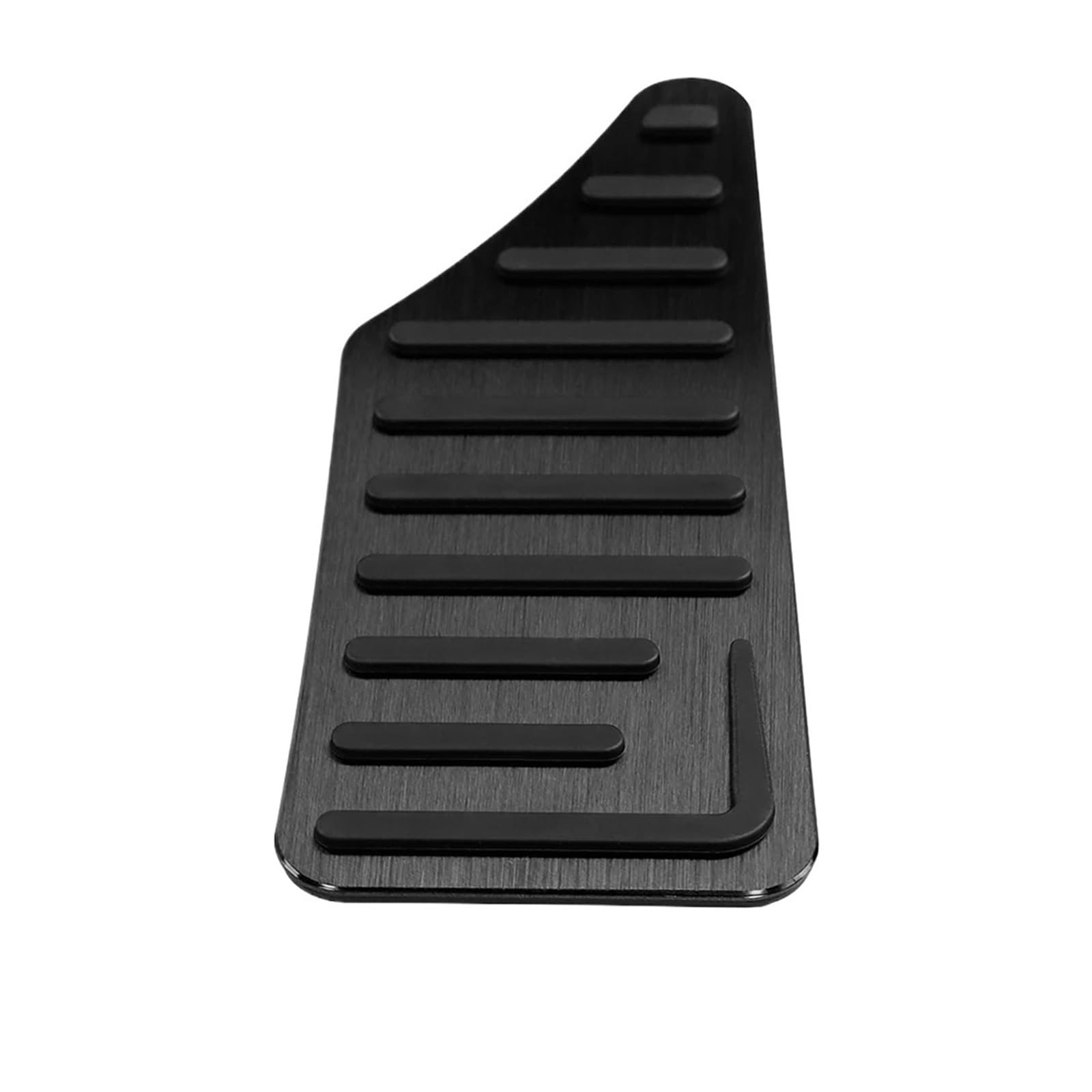 Auto Pedal Pad Kit Für HR-V Für HRV HR V 2021 2022 2023 2024 Aluminiumlegierung Auto Fußstütze Pedal Gaspedal Bremspedalabdeckung rutschfeste Pads Zubehör Fußpedal Bremspedal(Footrest Black) von Dogkapm