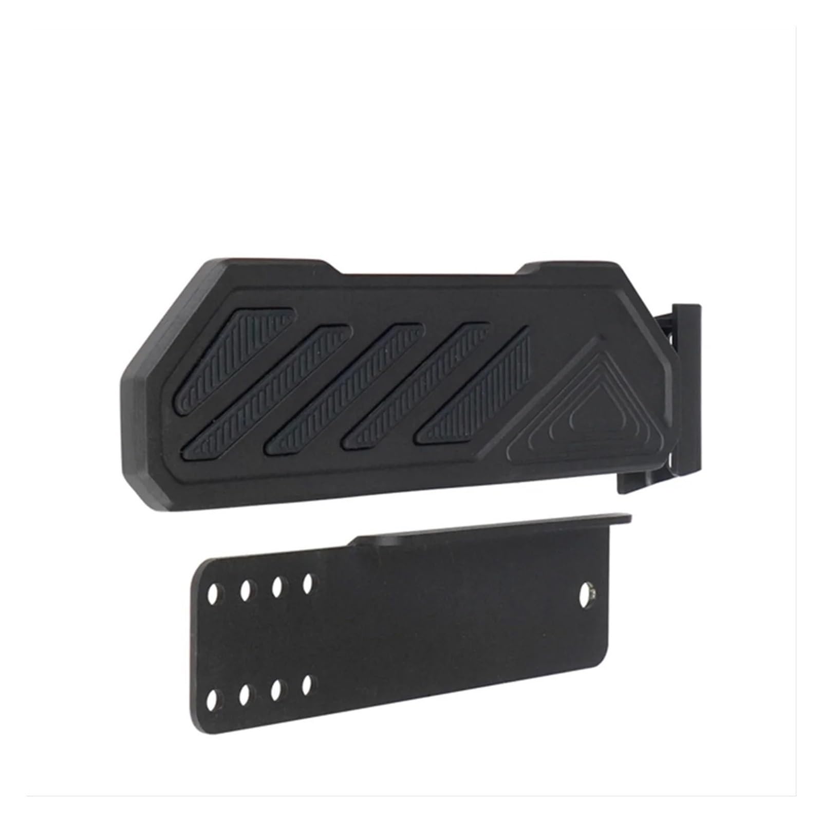 Auto Pedal Pad Kit Für Jeep Für Wrangler JL JLU 4XE 2018-2022 Für Gladiator JT Schwarz Auto Bremspedal Linke Seite Fußstütze Kick Panel Anti-Slip Fußpedal Bremspedal von Dogkapm