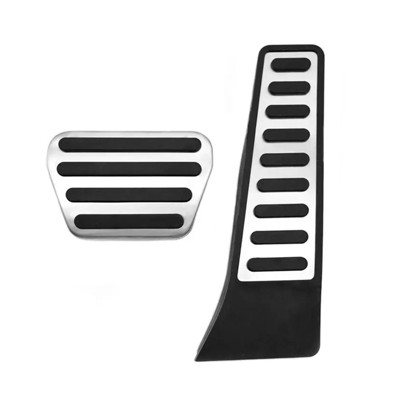 Auto Pedal Pad Kit Für Land Für Rover Für Range Für Rover 2001-2012 Auto Fußpedale Gas Beschleuniger Bremse Kraftstoff Restfoot Edelstahl Keine Bohren Pedal Abdeckung Fußpedal Bremspedal(2 pcs) von Dogkapm