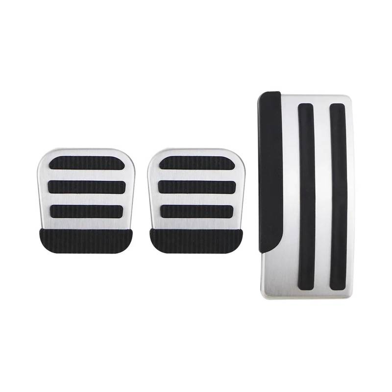 Auto Pedal Pad Kit Für Nissan Für Navara Für NP300 2007-2021 at MT Auto Pedal Abdeckung Accelerator Bremse Kupplung Pedale Pads Edelstahl Zubehör Fußpedal Bremspedal(MT) von Dogkapm