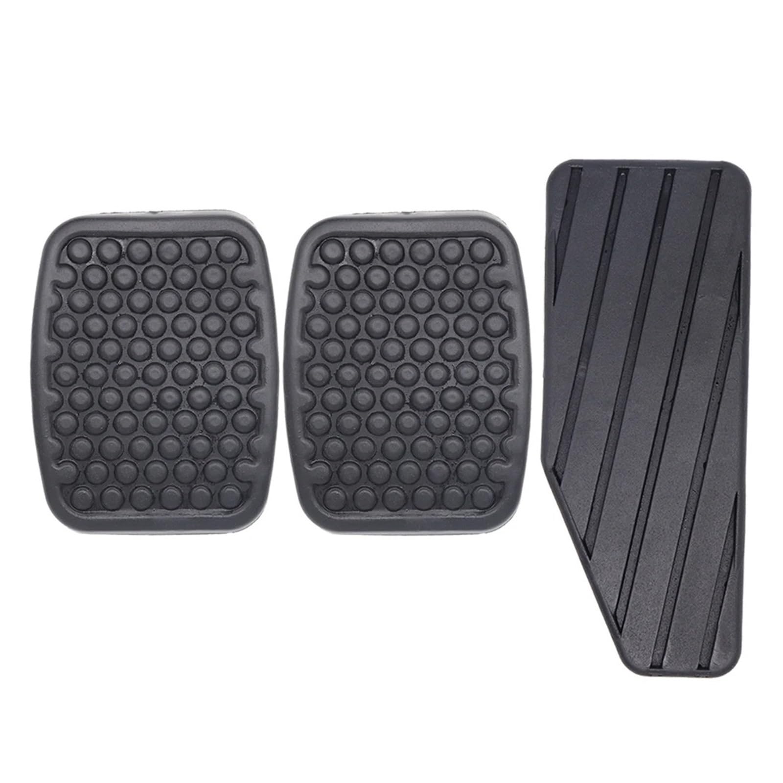 Auto Pedal Pad Kit Für Suzuki Für RS413 413D 415 2006-2013 49451-60B00 49751-79001 Auto Gummi Bremse Kupplung Pedal Füße Pad Beschleuniger Abdeckung Ersatz Fußpedal Bremspedal(3Pc) von Dogkapm