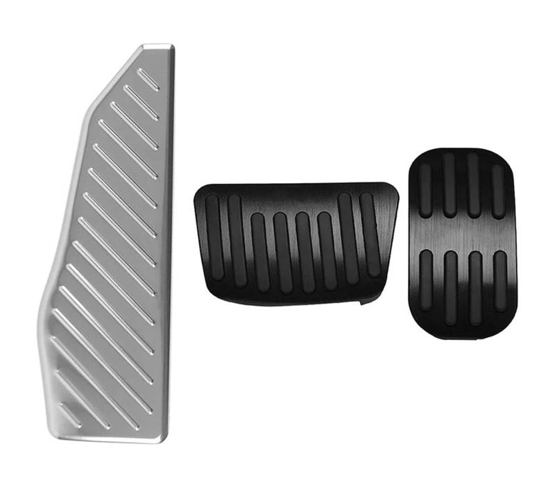 Auto Pedal Pad Kit Für Toyota Für Corolla Für Kreuz XG10 2021-2023 Für Hybrid Auto Fußstütze Pedale Kraftstoff Beschleuniger Bremse Keine Bohrer Abdeckung Pad Zubehör Fußpedal Bremspedal(I) von Dogkapm