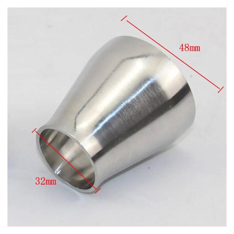 Endrohr 48 Mm/51 Mm/57 Mm Automobil-Auspuffrohr-Verbindungsstücke, 304 Edelstahl-Reduzierstück, Schweißen Von Groß Auf Klein Exhaust Tailpipe(B) von Dogkapm