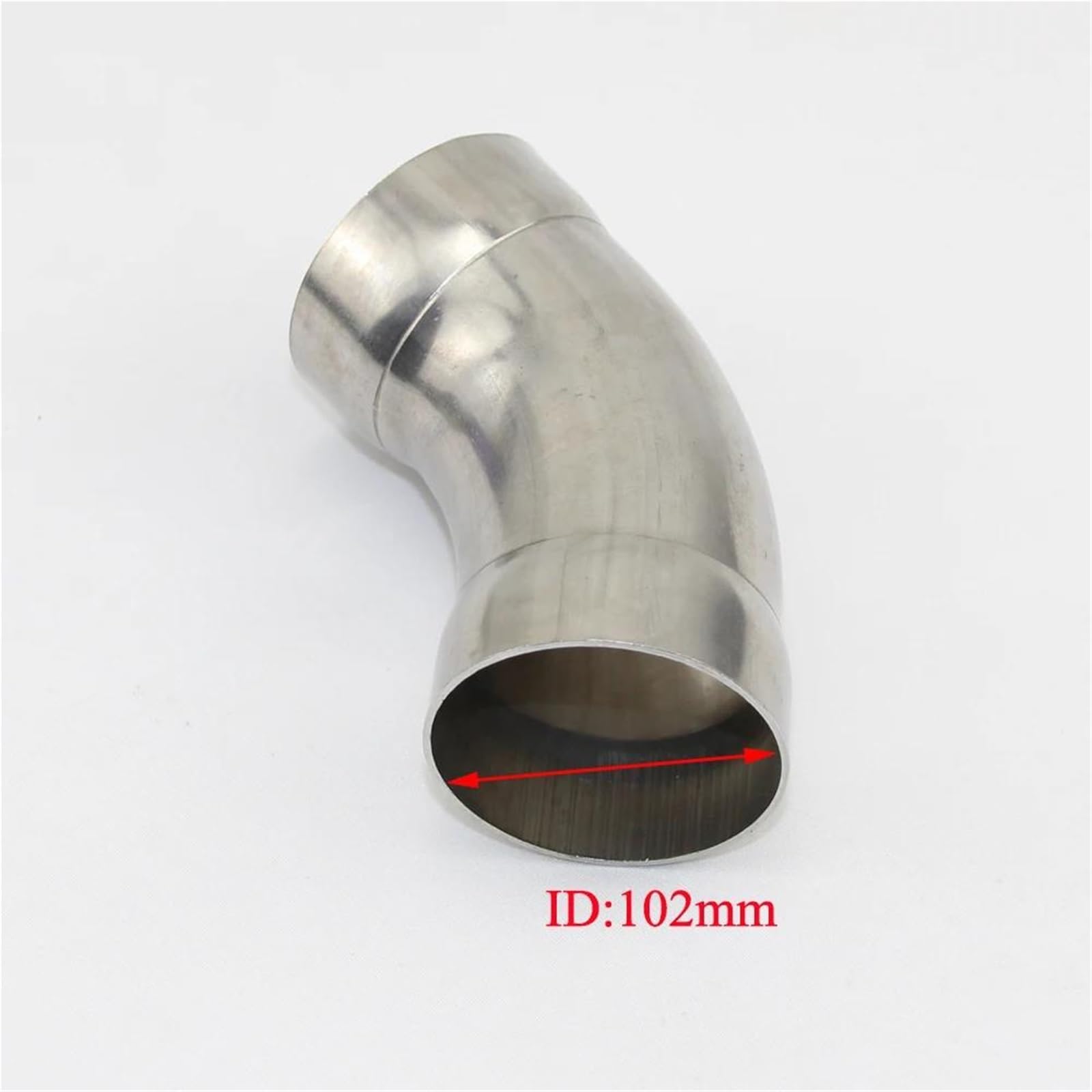 Endrohr 51 Mm 63,5 Mm 76 Mm 304 Edelstahl 45 Grad T-Stück Mit Gleichem Durchmesser Geschweißtes Rohr Ist Beständig Gegen Hochdruckkorrosion Exhaust Tailpipe(102mm) von Dogkapm