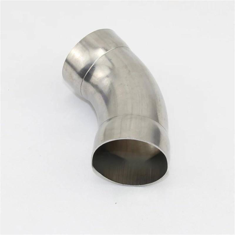 Endrohr 51 Mm 63,5 Mm 76 Mm 304 Edelstahl 45 Grad T-Stück Mit Gleichem Durchmesser Geschweißtes Rohr Ist Beständig Gegen Hochdruckkorrosion Exhaust Tailpipe(51mm) von Dogkapm