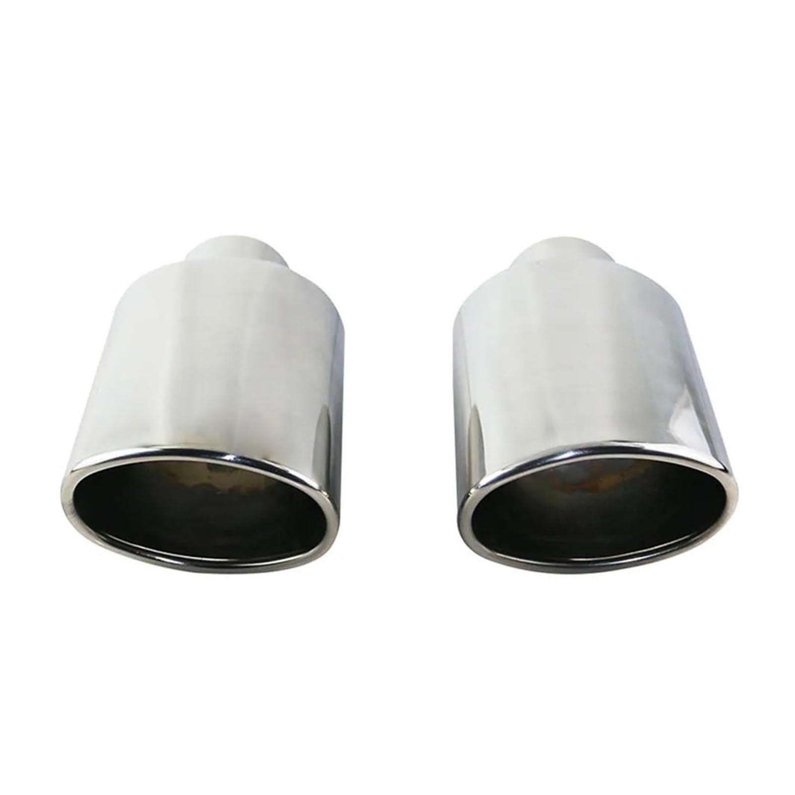 Endrohr 60 Mm Bis 51 Mm Motorrad-Auspuffrohr-Verbindungsreduzierer-Verbindungsrohr Aus Edelstahl Exhaust Tailpipe(DJ3023i-R) von Dogkapm