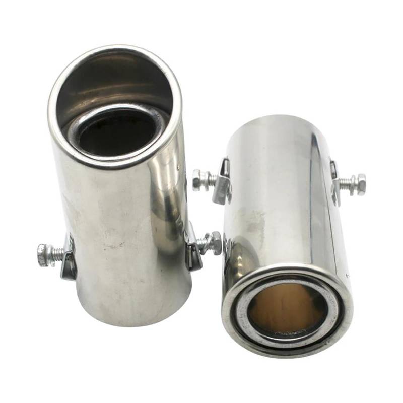 Endrohr Auspuffrohrspitze Auto Auto Schalldämpfer Stahl Edelstahl Trim Endrohr Auto Ersatzteile Abgasanlagen Schalldämpfer Fahrzeug Exhaust Tailpipe von Dogkapm