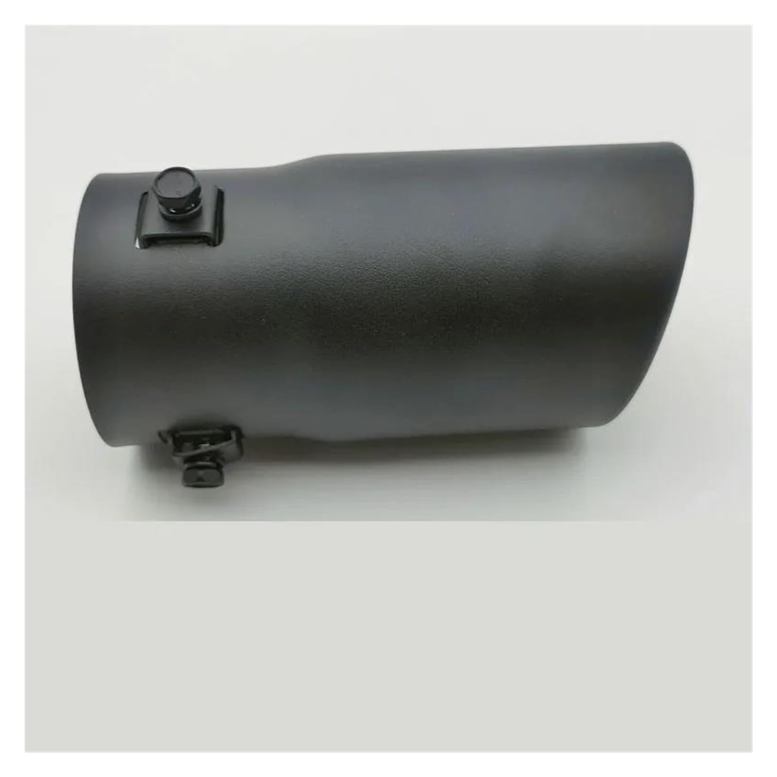 Endrohr Auto-Kohlefaser-Abgasanlage Verdickter Schalldämpfer Rohrspitze Universal 70 Mm Rostfreie Schalldämpfer Dekorationen Auto-Außenteile Exhaust Tailpipe(BlackBevel335) von Dogkapm