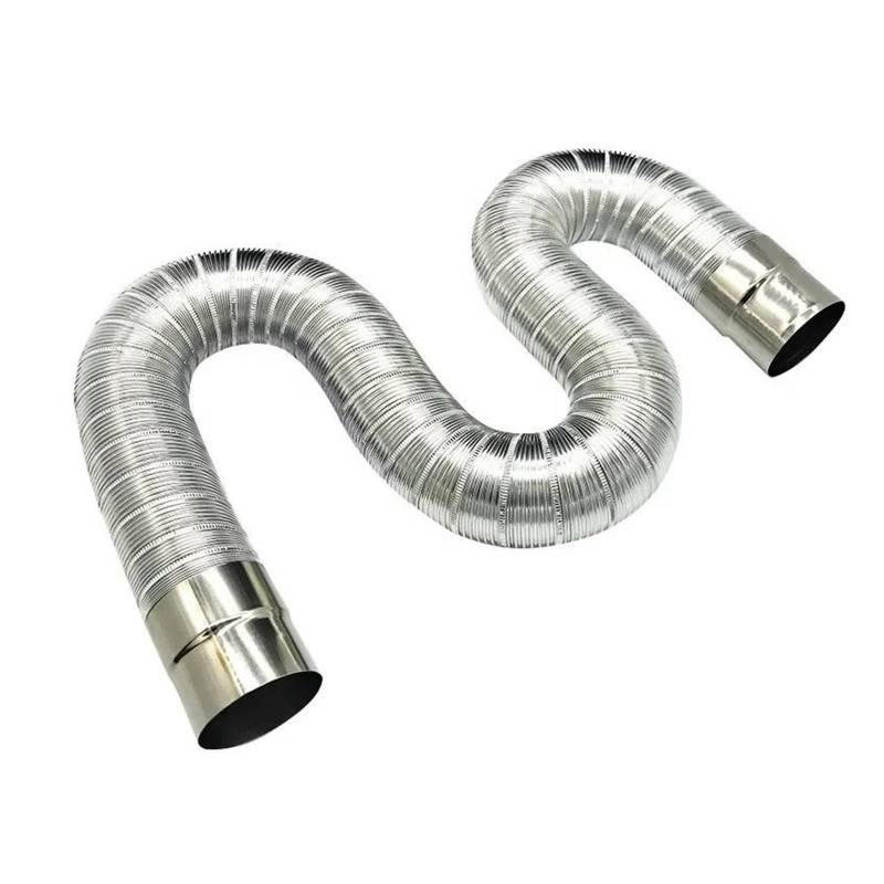 Endrohr Feuerfester Gas-Warmwasserbereiter Edelstahl 60–150 Mm Aluminium Starker Universal-Auspuff Verlängerungsrohrlänge des Auto-Ansaugrohrs Exhaust Tailpipe(Diameter 11cm) von Dogkapm