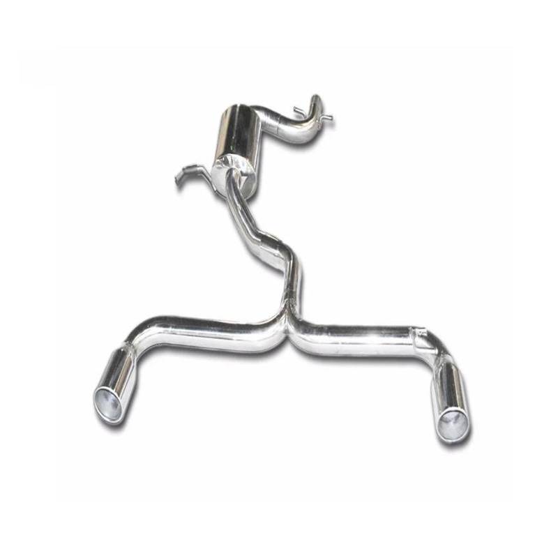 Endrohr Für Golf Für GTI MK6 2009 2010 2011 2012 Catback Auspuff Dual Auspuffrohr Exhaust Tailpipe von Dogkapm