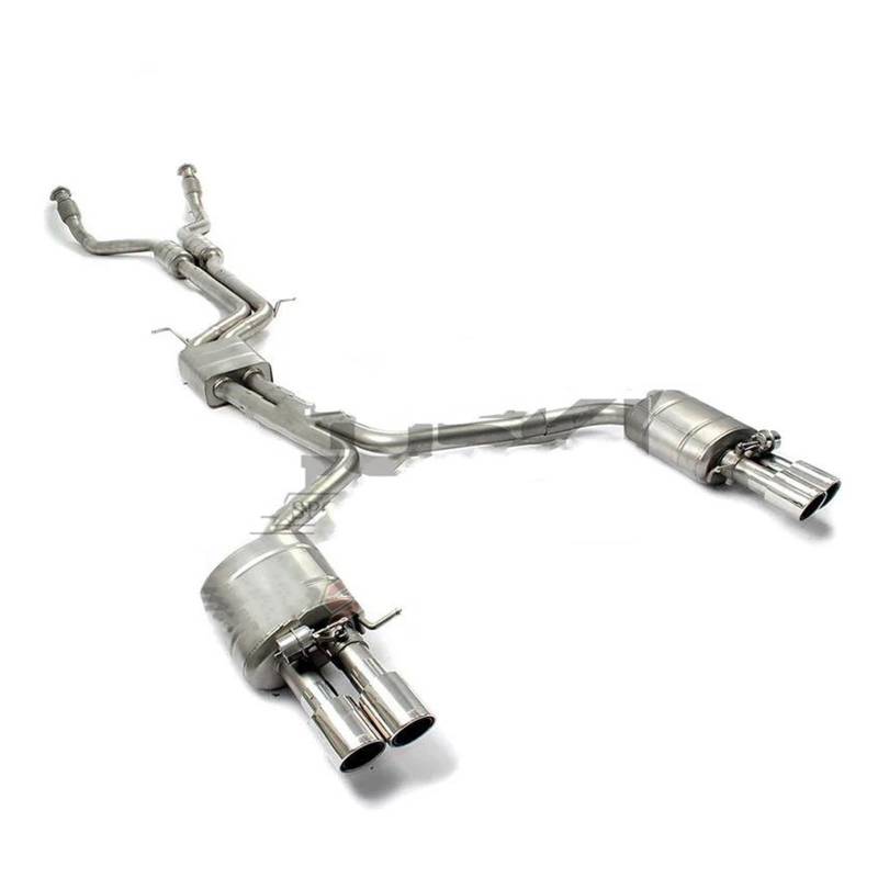 Endrohr Für S4/S5 B8 3.0T 2013–2019 Escape 304 Edelstahl Auspuffrohr Schalldämpfer Catback Auspuffanlage Exhaust Tailpipe von Dogkapm