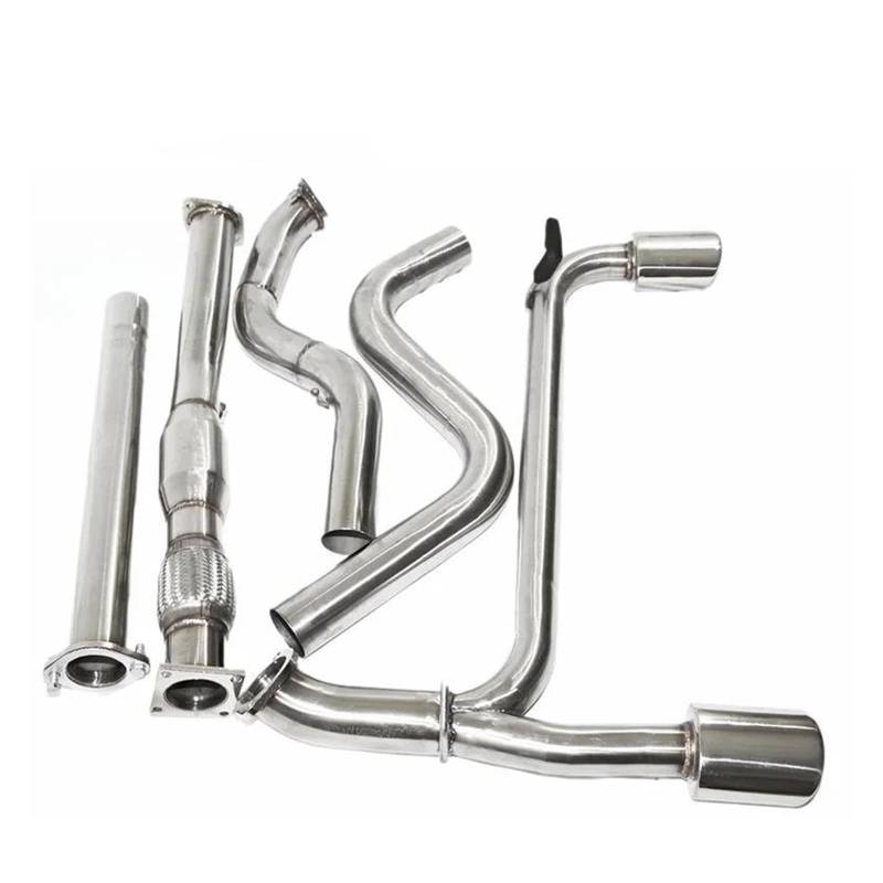 Endrohr Für X5/X6 B58 3,0 T G05/G06 2019-2023 Abgasanlage Escape Edelstahl Auspuffrohr Schalldämpfer Exhaust Tailpipe(Without Valve) von Dogkapm