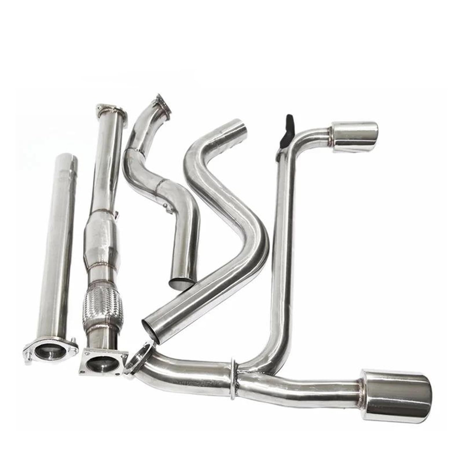 Endrohr Für X5/X6 B58 3,0 T G05/G06 2019-2023 Abgasanlage Escape Edelstahl Auspuffrohr Schalldämpfer Exhaust Tailpipe(with Valve) von Dogkapm