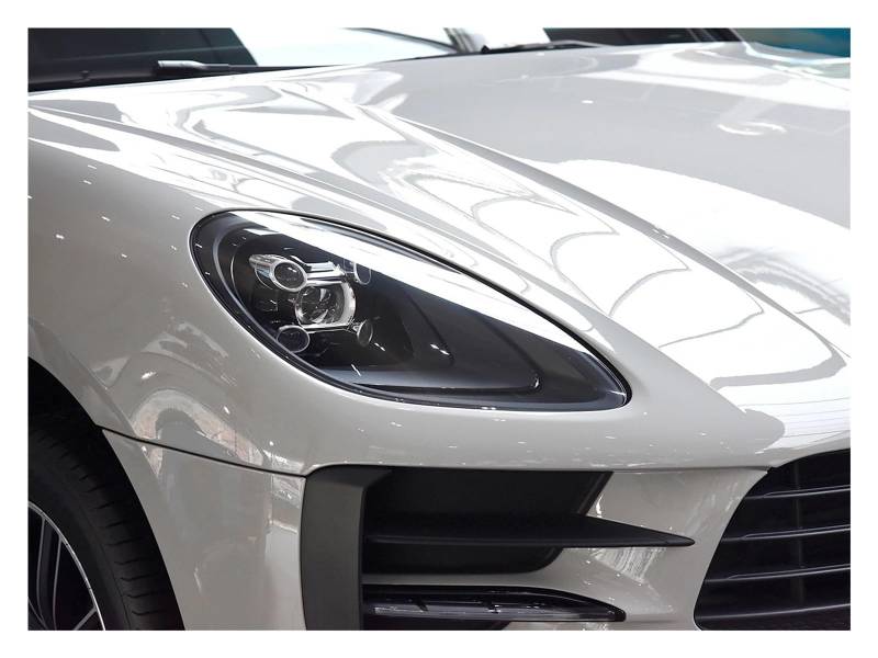 Scheinwerfer Shell Lampenschirm Für Macan 2018 2019 2020 2021 2022 2023 Auto Scheinwerfer Abdeckung Transparent Lampenschirm Front Scheinwerfer Objektiv Shell Abdeckung Auto Lampenschirm Shell Cover(2 von Dogkapm