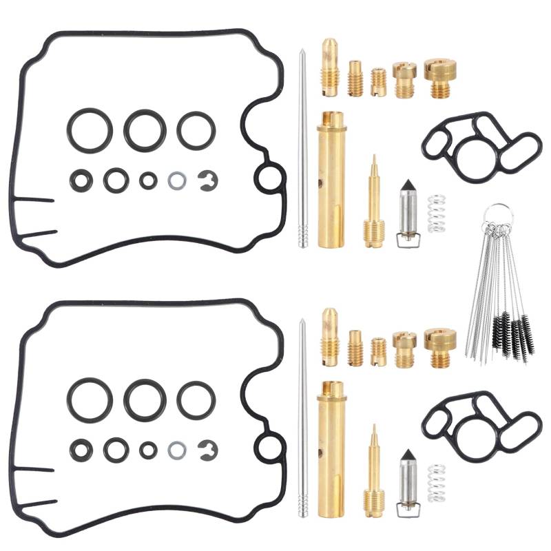 Dokili 2-Satz Vergaser Vergaser Reparatursatz, Vergaser Wiederherstellungs Fixierset, Vergaser Wartungswerkzeug Passend für TDM 850 / TDM 850 N/XTZ 750H / XTZ 750 R. von Dokili