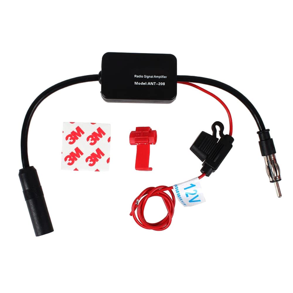 DollaTek 12V Universal Auto Autoradio FM Antenne Signalverstärker Booster mit Clip von DollaTek