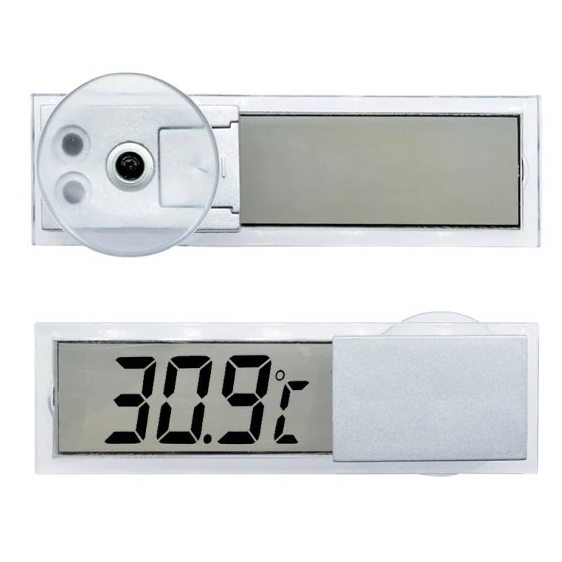 DollaTek 2 Stück Aquarium Thermometer Auto Thermometer LCD Digital Elektronik für Außen Körperthermometer Innen-Süßwasser von DollaTek