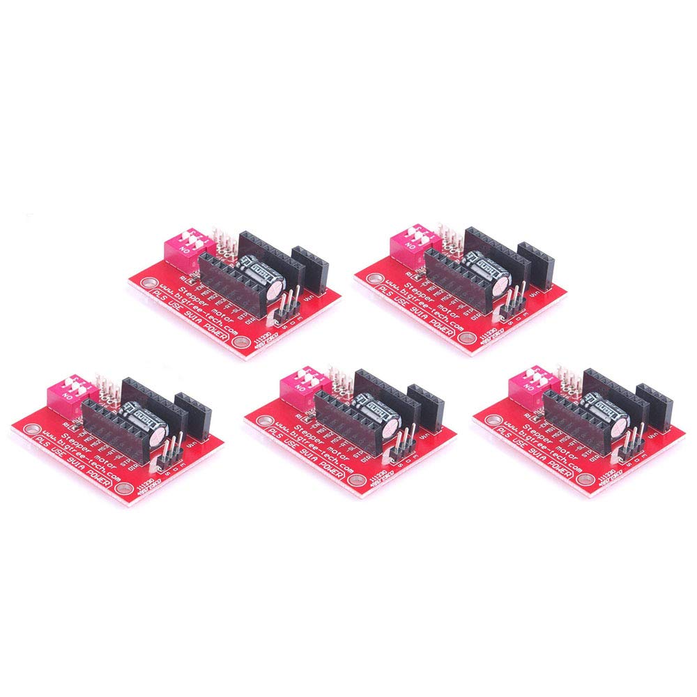 DollaTek 5 Pcs 3D Drucker Schrittmotor Fahrer Control Extension Schild Für A4988 DRV8825 von DollaTek