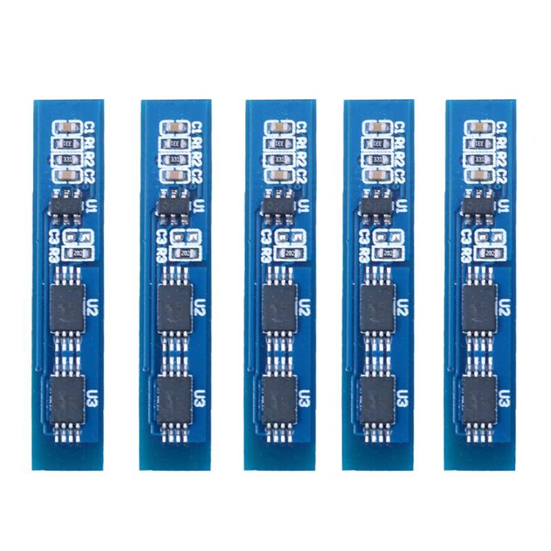 DollaTek 5 Stück 2S 7,4 V 8,4 V 2 A 18650 Lithium-Batterieschutzplatine Überladungs- und Überentladungsschutz von DollaTek