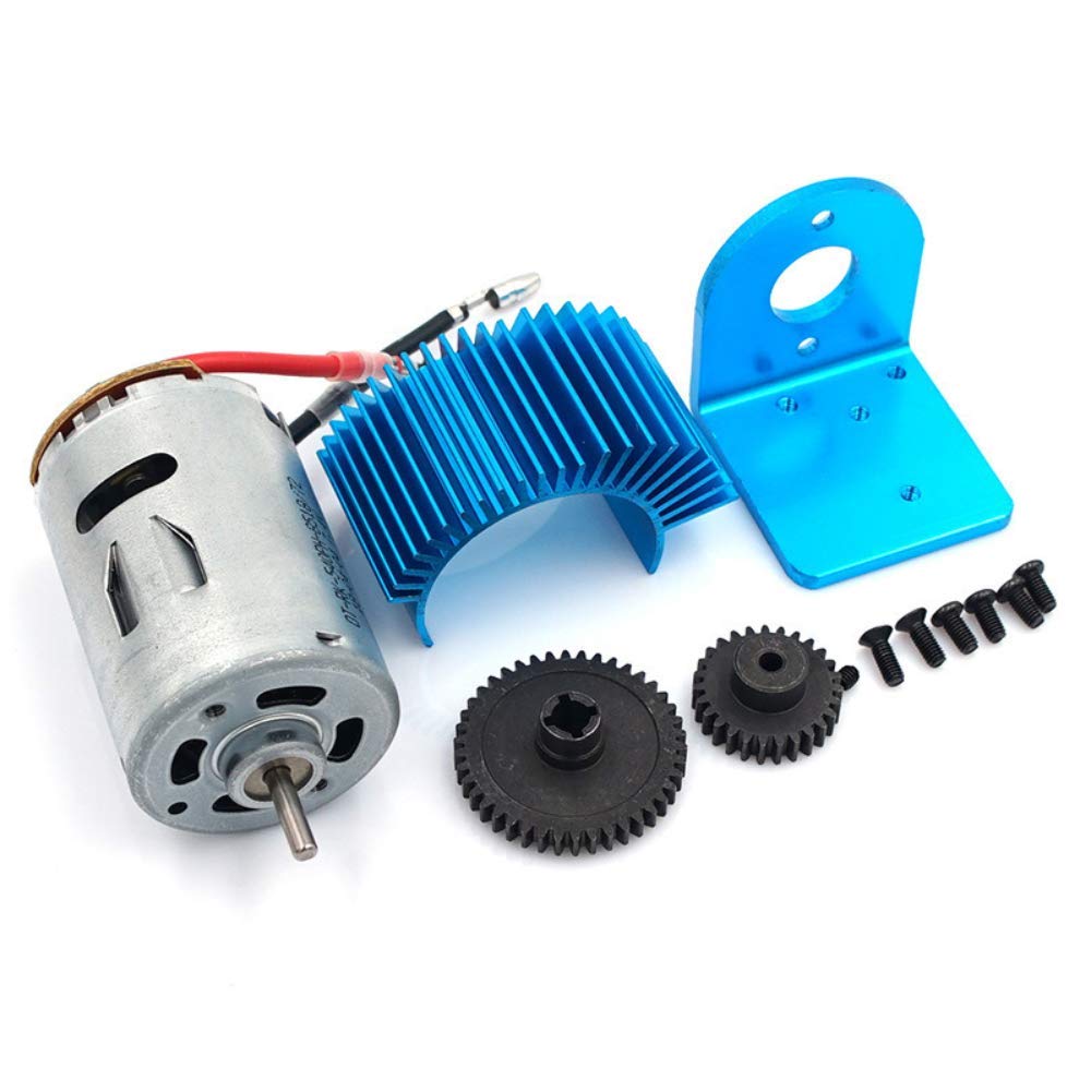 DollaTek 540 Motor mit Motorhalterung Kühlkörper Metallgetriebe Upgrade Teile für Wltoys A959-B A979-B A969-B K929-B 1/18 RC Car DollaTek 540 Motor mit Motorhalterung Kühlkörper Metallgetriebe Upgrade Teile für Wltoys A959-B A979-B A969-B K929-B 1/18 RC Car von DollaTek