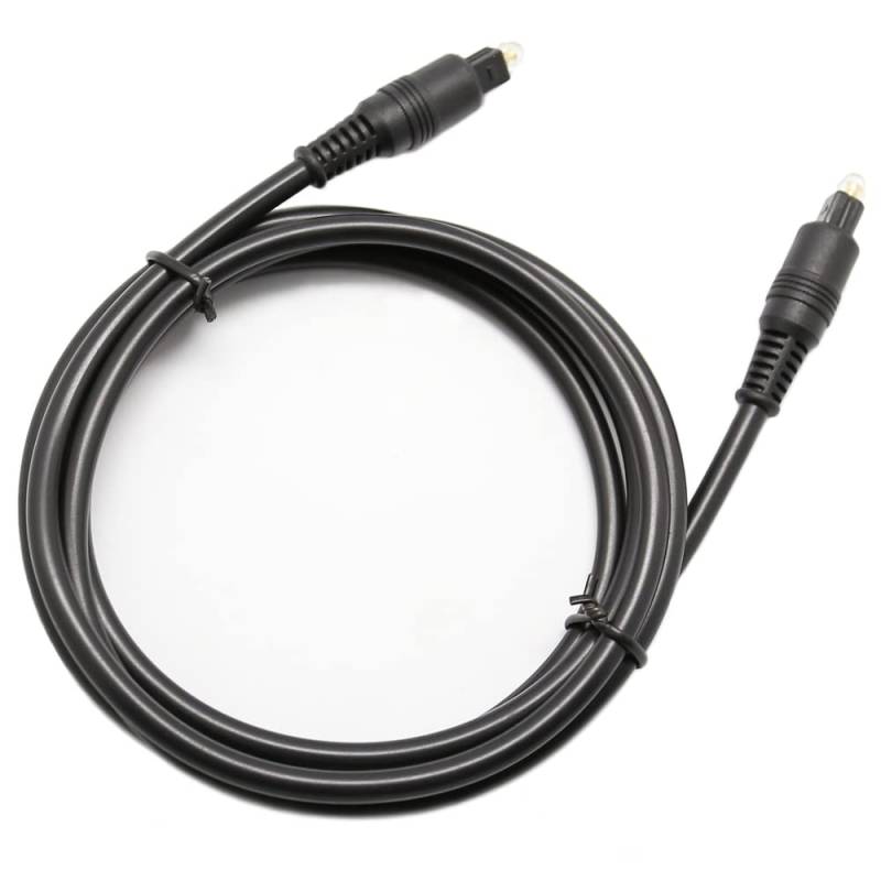 DollaTek 5M Digital Audio Glasfaserkabel OD4.0MM Kompatibel mit SPDIF/OPTICAL/TOSLINK/DIGITAL AUDIO Interface für CD/DVD/DAT/MD/LD von DollaTek