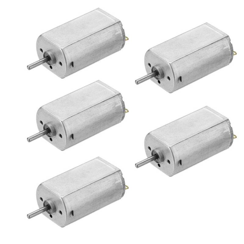 DollaTek 5Pcs FF-180SH Gleichstrommotor 12V 24V Elektromotor Hochgeschwindigkeitsrotator von DollaTek